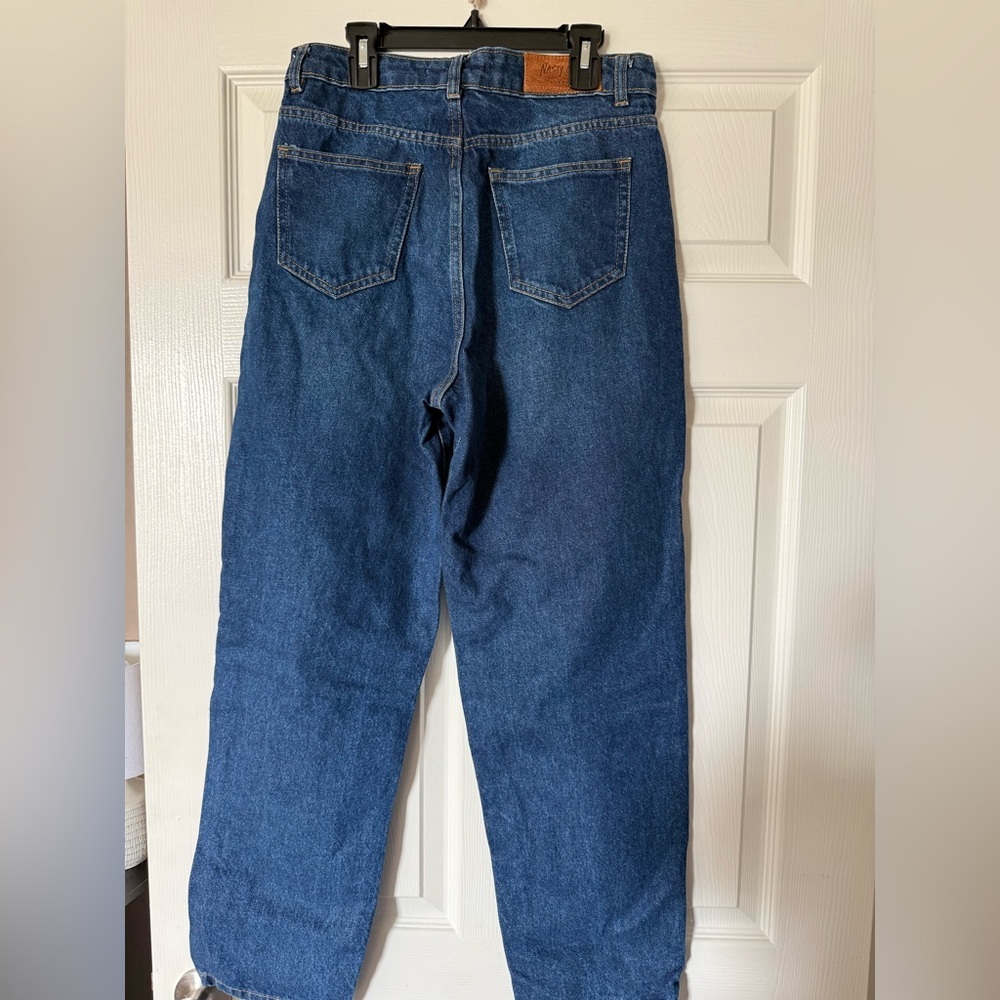 New Nasty Gal Mills Mom Denim Jeans size 8 - Picture 2 of 11